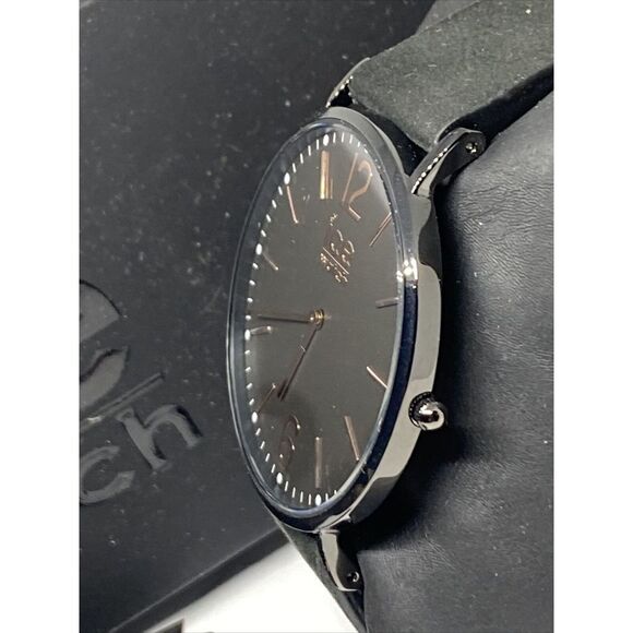 Ice Watch CHLBCOT.41.N.15 Men's Black Leather Analog Dial Quartz Watch BW157 - Picture 4 of 12